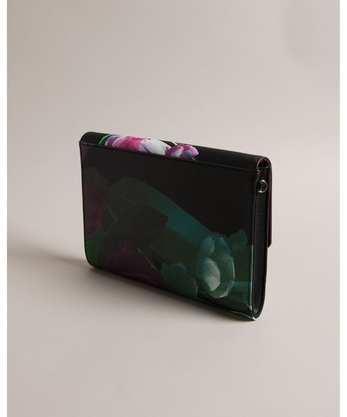 Ted Baker（テッドベーカー）の「PAPIKON ローズプリント クラッチバッグ（クラッチバッグ・レディース・ブラック・O/S）」の8枚目の写真