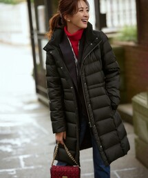 【VERY12月号掲載/新色追加】シレータフタ ロング ダウンコート