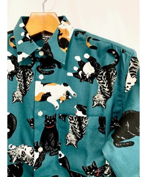 パドカレ✽ネコ柄ブラウス ＋10%POINT】cat patrolプリント シャツブラウス | (パドカレ)公式