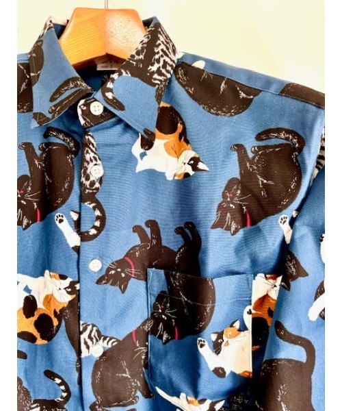【美品】トクコプルミエヴォル 猫　犬　ブラウス　シャツ　ネコ　動物　動物柄 楽天市場】セール Tシャツ レディース 半袖 綿 ねこ ネコ