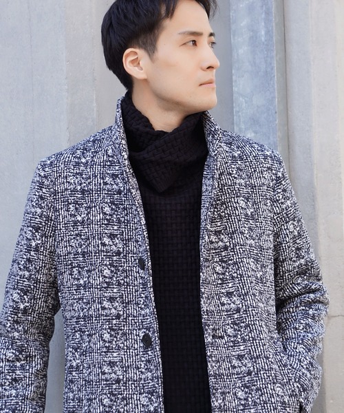 【セール】セーターフリーススタンドコート（その他アウター）｜HIDEAWAYS NICOLE（ハイダウェイニコル）