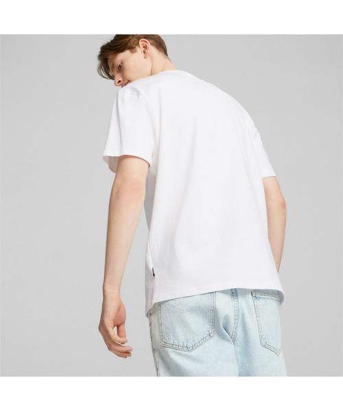 PUMA(プーマ)の「PUMA プーマ メンズ THE NEVERWORN 2 グラフィック Tシャツ(Tシャツ/カットソー・メンズ・ホワイト/ブラック・X-SMALL/LARGE/MEDIUM/SMALL/X-LARGE)」の13枚目の写真