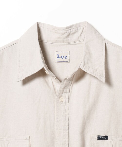 Ray BEAMS（レイビームス）の「Lee / WORK SHIRTS（シャツ/ブラウス・レディース・ベージュ/ブルー・ONE SIZE）」の16枚目の写真