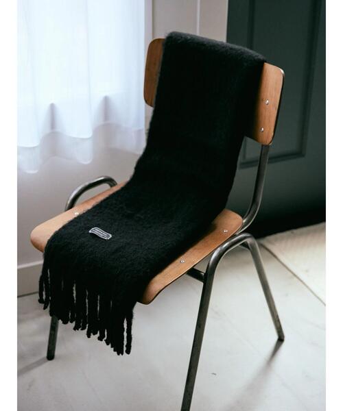 AMERICAN HOLIC（アメリカンホリック）の「シャギーBIGマフラー（マフラー・レディース・ライトグレー/イエロー/ブルー/オレンジ/ブラック・FREE）」の18枚目の写真