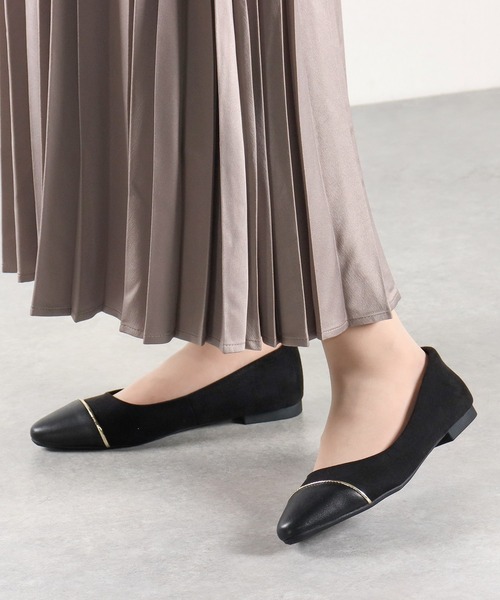 LibertyDoll(リバティードール)の「Liberty doll/ポインテッド トゥキャップ パンプス(1181)(パンプス・レディース・ブラック/グレイッシュベージュ/パイソン/ブラック系その他/アイボリー・SS/M/LL/L/S/3L)」の11枚目の写真