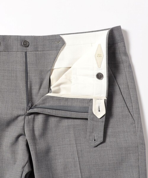 BRILLA per il gusto（ブリッラペルイルグースト）の「BRIGLIA 1949 × Brilla per il gusto/ 別注 BG21 TRAVEL ノープリーツ スラックス（その他パンツ・メンズ・シルバー/グレー・48/46/44/42/52/50）」の8枚目の写真