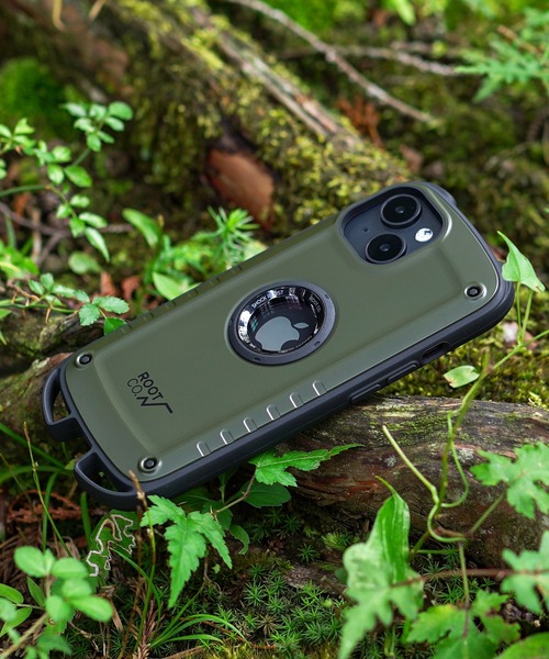 ROOT CO.（ルート）の「[iPhone15専用] ROOT CO. グラビティ ショック レジスト ケース ラギッド（スマホケース/カバー・メンズ・カーキ/タン/ブラック・F）」の10枚目の写真