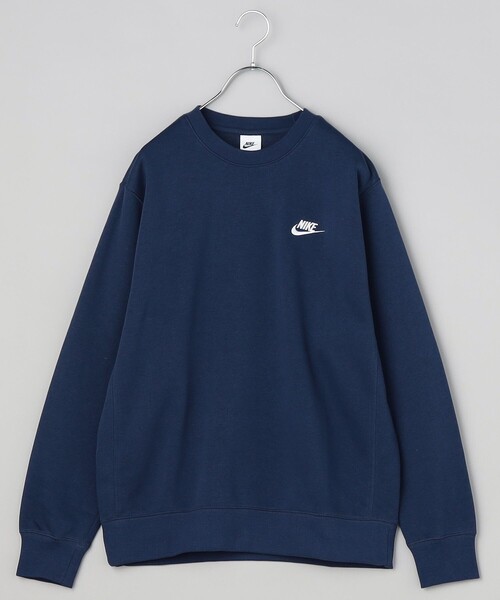 NIKE（ナイキ）の「限定展開 NIKE/ナイキ クラブBBクルー / クルーネック スウェット / 裏起毛 / スタンダードフィット / BV2663（スウェット・メンズ・オレンジ/オリーブ/ネイビー/グレー/ブラック・LARGE/XX-LARGE/MEDIUM/X-LARGE/SMALL）」の5枚目の写真