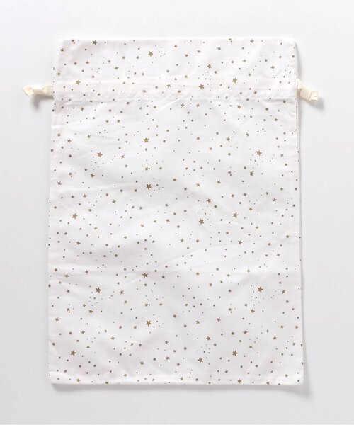 星・ストライプ・ハート柄巾着（中）（ラッピングキット）｜apres les