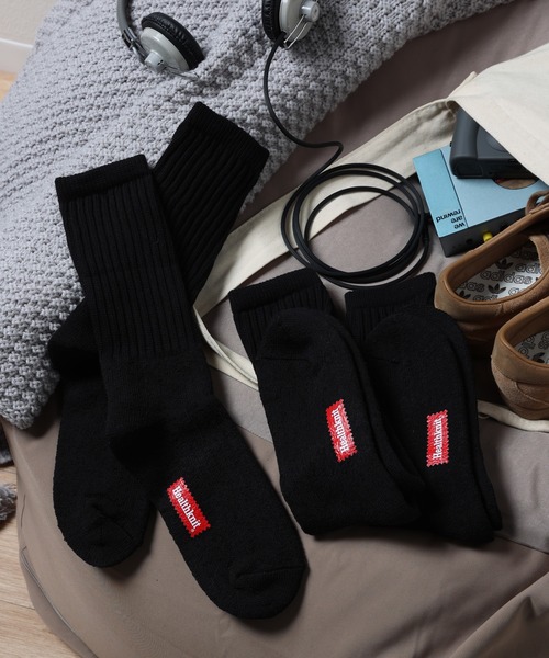 Healthknit（ヘルスニット）の「【Healthknit/ヘルスニット】3足セットヘビーウェイトロングソックス  3PACK SET SOCKS（ソックス/靴下・レディース・ホワイト/アイボリー/ホワイト系1/ホワイト系2/グレー系1/アイボリー系1/アイボリー系2/その他1/ブラック・S/M）」の5枚目の写真