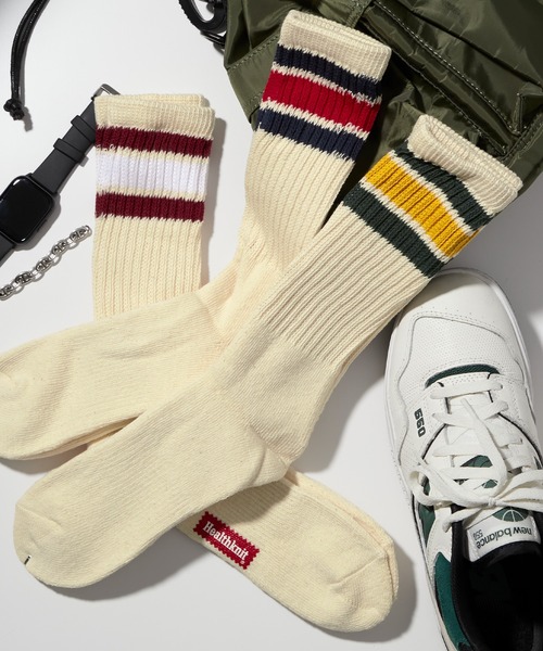Healthknit/ヘルスニット】3足セットヘビーウェイトロング