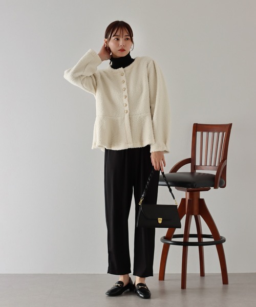 bluelea ブルレア ペプラムジャケット 2025年最新】Bluelea ペプラムの