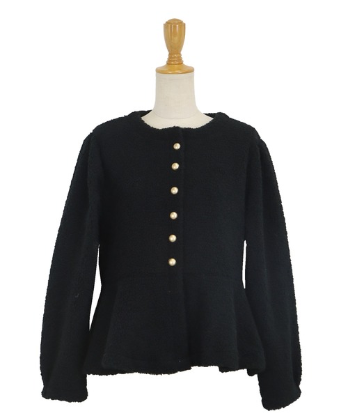 ブルレア　ペプラムジャケット ペプラムツイードジャケット – BLUE ONLINE