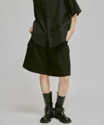 FEKETE（フェケテ）の「HALF CARGO PANTS / ハーフカーゴパンツ（カーゴパンツ・メンズ）」