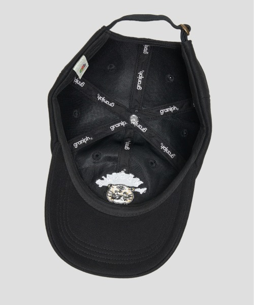 Design Tshirts Store graniph(デザイン ティーシャツ ストア グラニフ)の「FRUIT OF THE LOOM× graniph AWESOME TIGER SWEAT CAP(キャップ・メンズ・ブラック・FREE)」の2枚目の写真