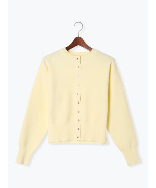 Te chichi（テチチ）の「ミラノリブクルーネックカーディガン（カーディガン/ボレロ・レディース・グレー/ブルー/オフホワイト/ピンク/ミント・F）」の18枚目の写真