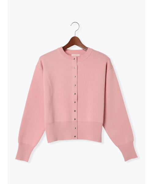 Te chichi（テチチ）の「ミラノリブクルーネックカーディガン（カーディガン/ボレロ・レディース・グレー/ブルー/オフホワイト/ピンク/ミント・F）」の21枚目の写真