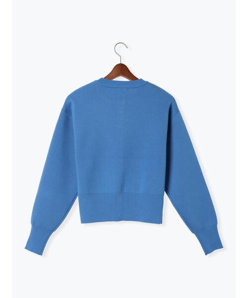 Te chichi（テチチ）の「ミラノリブクルーネックカーディガン（カーディガン/ボレロ・レディース・グレー/ブルー/オフホワイト/ピンク/ミント・F）」の13枚目の写真