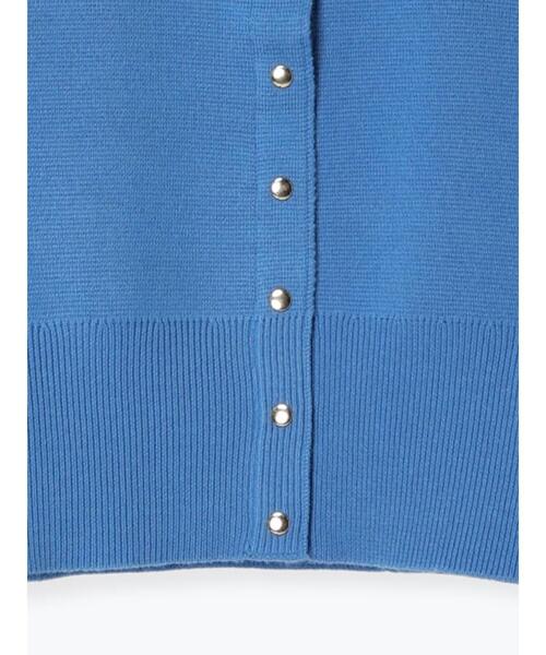 Te chichi（テチチ）の「ミラノリブクルーネックカーディガン（カーディガン/ボレロ・レディース・グレー/ブルー/オフホワイト/ピンク/ミント・F）」の17枚目の写真