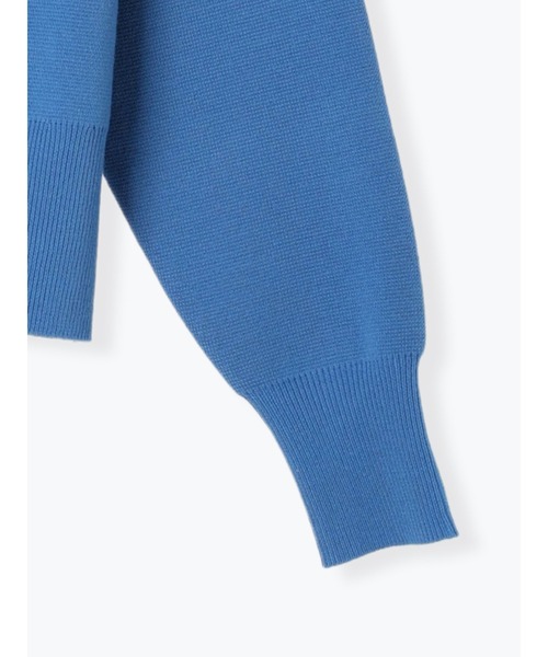 Te chichi（テチチ）の「ミラノリブクルーネックカーディガン（カーディガン/ボレロ・レディース・グレー/ブルー/オフホワイト/ピンク/ミント・F）」の9枚目の写真