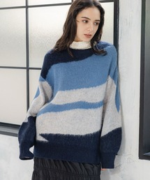 LAKOLE | 7ゲージジャガードプルオーバー / 997046(ニット/セーター)