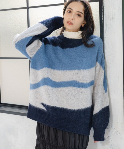 LAKOLE（ラコレ）の「7ゲージジャガードプルオーバー / 997046（ニット