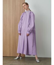 ELENDEEK | ギャザーショルダーVネックワンピース(ワンピース)