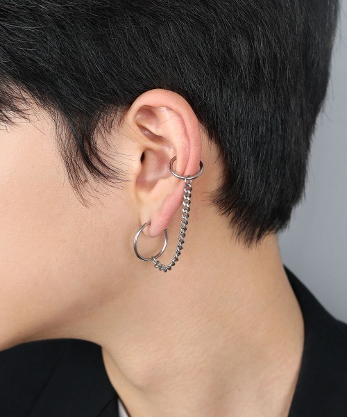 【sacai】Chained Chain Earrings チェーン イヤリング sacai】Chained Chain Earrings チェーン イヤリング