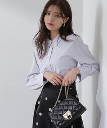 PROPORTION BODY DRESSING | パール取外しシャツ / 1214110106(シャツ/ブラウス)