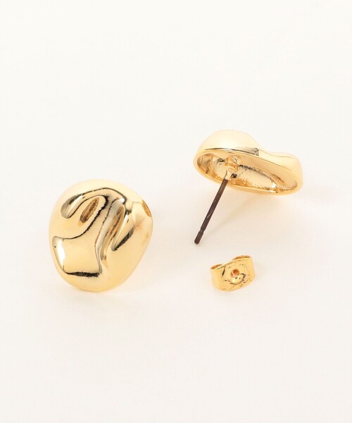 B:MING by BEAMS（ビーミングバイビームス）の「B:MING by BEAMS / プレートピアス（ピアス（両耳用）・レディース・ゴールド/シルバー・ONE SIZE）」の4枚目の写真