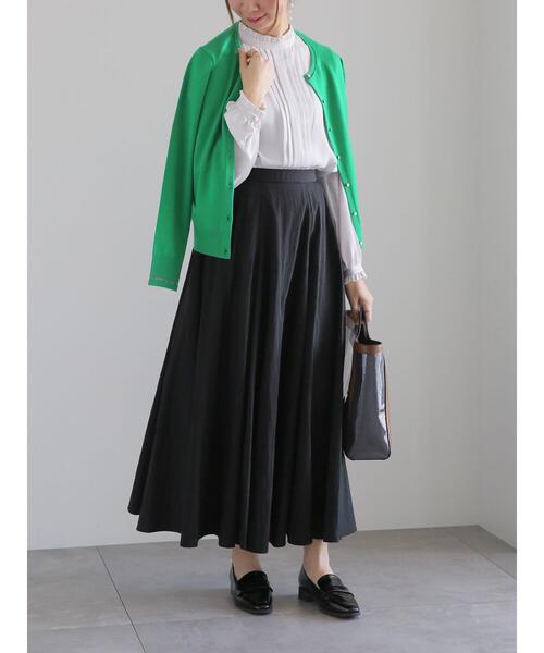 Te chichi（テチチ）の「スタンドフリルタックブラウス（シャツ/ブラウス・レディース・イエロー/グレー/ブルー・F）」の15枚目の写真