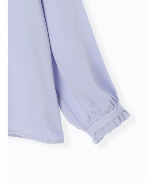 Te chichi（テチチ）の「スタンドフリルタックブラウス（シャツ/ブラウス・レディース・イエロー/グレー/ブルー・F）」の18枚目の写真