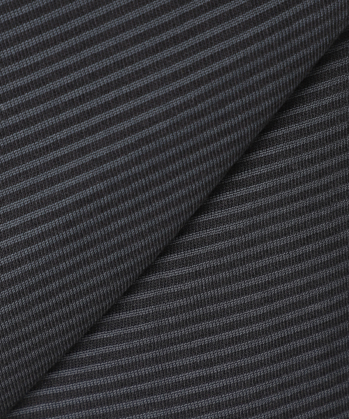 417 EDIFICE（フォーワンセブンエディフィス）の「マイクロボーダー カットソー /  ビッグシルエット / ロンT（Tシャツ/カットソー・メンズ・パープル/ベージュ/ブラウン/ブルー/チャコールグレー・MEDIUM/LARGE）」の22枚目の写真