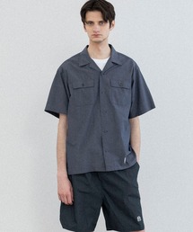 WASHER VOILE S/S SHIRT / オープンカラーシャツ