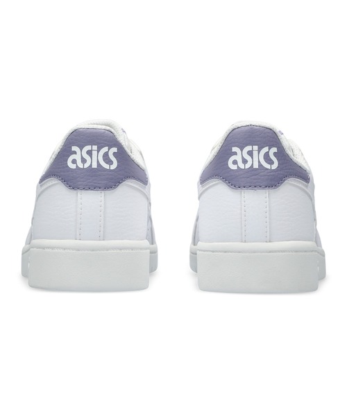 ASICS(アシックス)の「JAPAN S(スニーカー・レディース・ホワイト×パープル・23.5/28.5/28/23/26.5/27.5/24/24.5/25.5/25/26/27)」の12枚目の写真