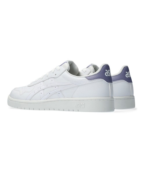 ASICS(アシックス)の「JAPAN S(スニーカー・レディース・ホワイト×パープル・23.5/28.5/28/23/26.5/27.5/24/24.5/25.5/25/26/27)」の10枚目の写真