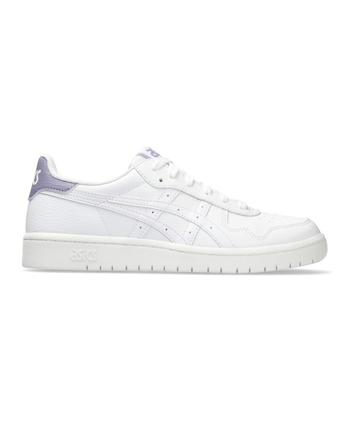 ASICS(アシックス)の「JAPAN S(スニーカー・レディース・ホワイト×パープル・23.5/28.5/28/23/26.5/27.5/24/24.5/25.5/25/26/27)」の6枚目の写真