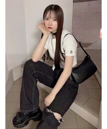 EATME | カットアウトデニムワイドパンツ(デニムパンツ)