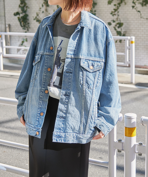 RED CARD TOKYO（レッドカード）の「【RED CARD TOKYO】Big Three（デニムジャケット・レディース・ブルー・MEDIUM）」の9枚目の写真
