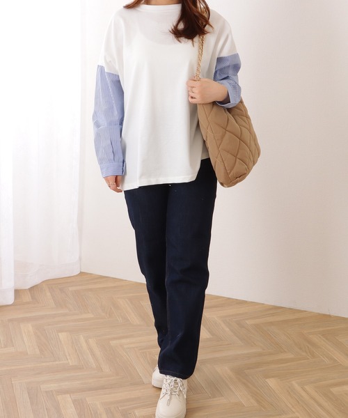 セール】マルチポーチ付きキルティングチェーンショルダーバッグ