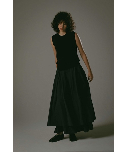 enchainement（アンシェヌマン）の「ワッシャーフレアスカート