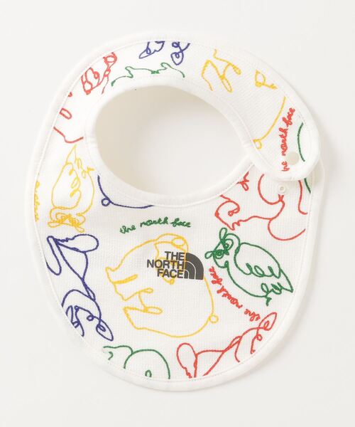 THE NORTH FACE(ザノースフェイス)の「ザ ノース フェイス THE NORTH FACE Baby Hat Bib Set_ベビー ハット ビブセット(その他ベビー用品・キッズ・オフホワイト/エメラルド/パープル・J/M)」の7枚目の写真