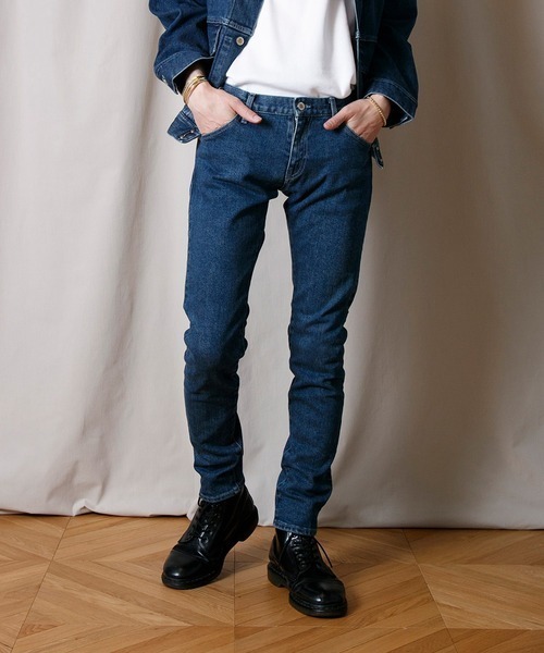 FACTOTUM（ファクトタム）の「【FACTOTUM】オーガニックデニムウォッシュテーパードパンツ「Jack」（デニムパンツ・メンズ・インディゴブルー/ホワイト・28inch/29inch/31inch/30/32）」の21枚目の写真