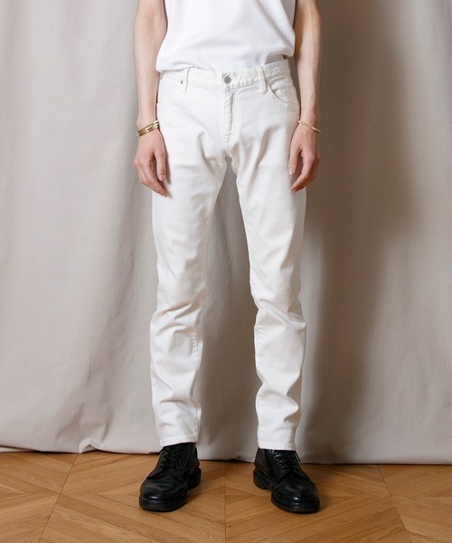 FACTOTUM（ファクトタム）の「【FACTOTUM】オーガニックデニムウォッシュテーパードパンツ「Jack」（デニムパンツ・メンズ・インディゴブルー/ホワイト・28inch/29inch/31inch/30/32）」の22枚目の写真