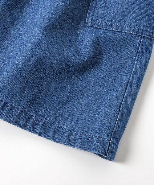 BREEZE（ブリーズ）の「ドローコードジャンパースカート（ジャンパースカート・キッズ・インディゴブルー/ブラック・80/90/100/110/120/130/140）」の11枚目の写真