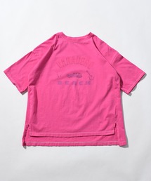オーバーダイプリントTシャツ(BEACH)
