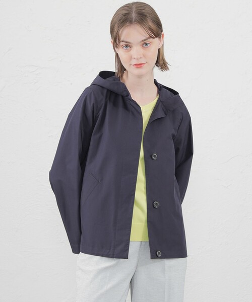MACKINTOSH PHILOSOPHY(マッキントッシュ フィロソフィー)の「【CLUNY(クルニー)】(ブルゾン・レディース・ベージュ/ホワイト系その他/ダークネイビー/カーキ・38/36)」の4枚目の写真