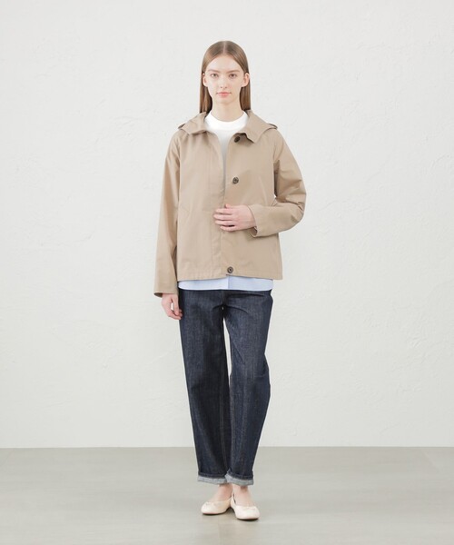 MACKINTOSH PHILOSOPHY(マッキントッシュ フィロソフィー)の「【CLUNY(クルニー)】(ブルゾン・レディース・ベージュ/ホワイト系その他/ダークネイビー/カーキ・38/36)」の7枚目の写真