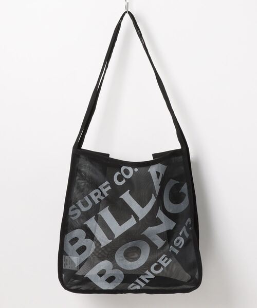 BILLABONG（ビラボン）の「BILLABONG レディース MESH SHOULDER BAG ショルダーバッグ 【2024年春夏モデル】/ビラボンメッシュショルダーバッグ（ショルダーバッグ・レディース・ブラック/ホワイト・FREE）」の3枚目の写真