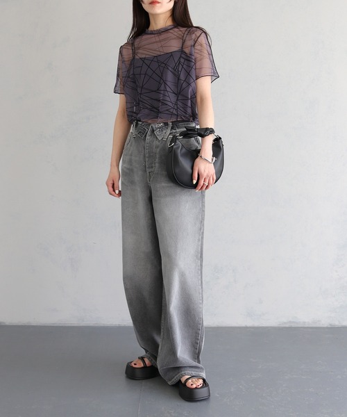 cheriella（シェリエラ）の「【cheriella】ノットデザインハンドショルダーバッグ KNOT DESIGN HAND SHOULDER BAG（ショルダーバッグ・レディース・ブラック/アイボリー/シルバー・ONESIZE）」の18枚目の写真